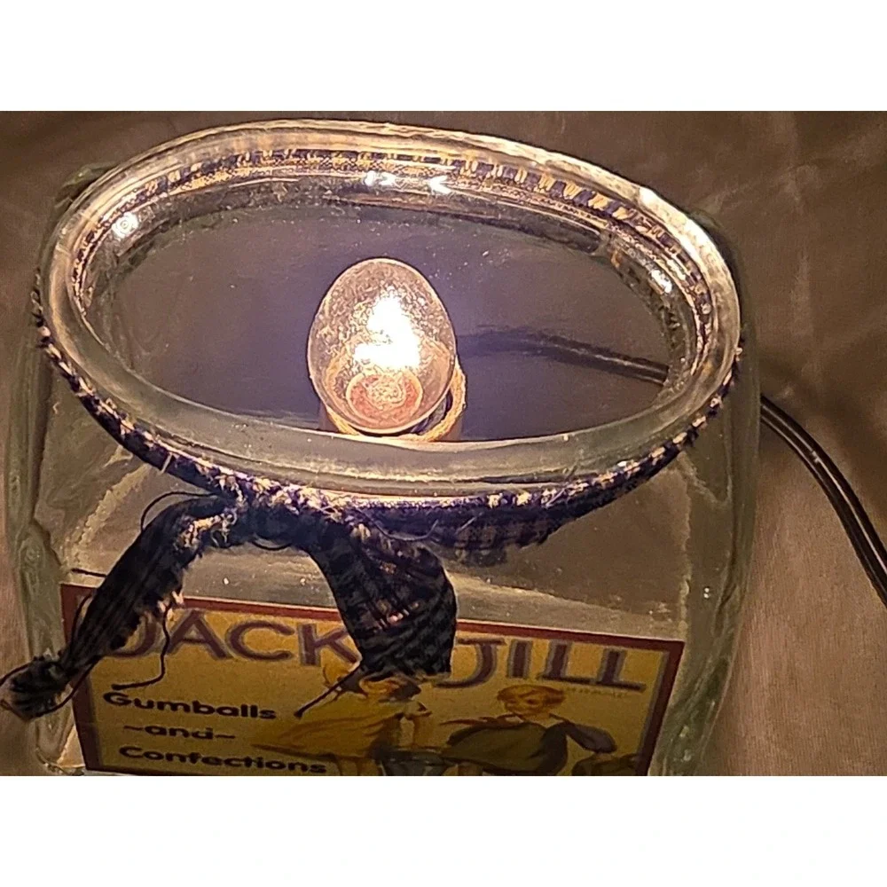 Working Jack & Jill Gumballs and Confections Night Light Lamp‎ Vtg